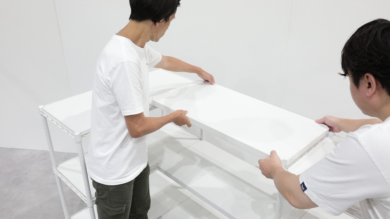 ベーシックシリーズ フラットシェルフ W900×D450mm 天板・ブラック 1枚