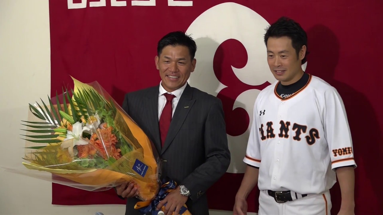 読売巨人軍 脇谷亮太選手 引退記者会見 - YouTube