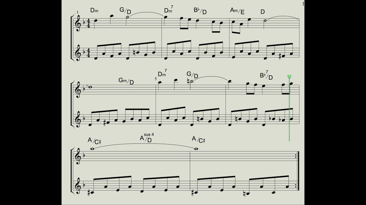 広野を行く (Unknown World) / Dragon Quest I【DQ1 ドラクエ1 楽譜