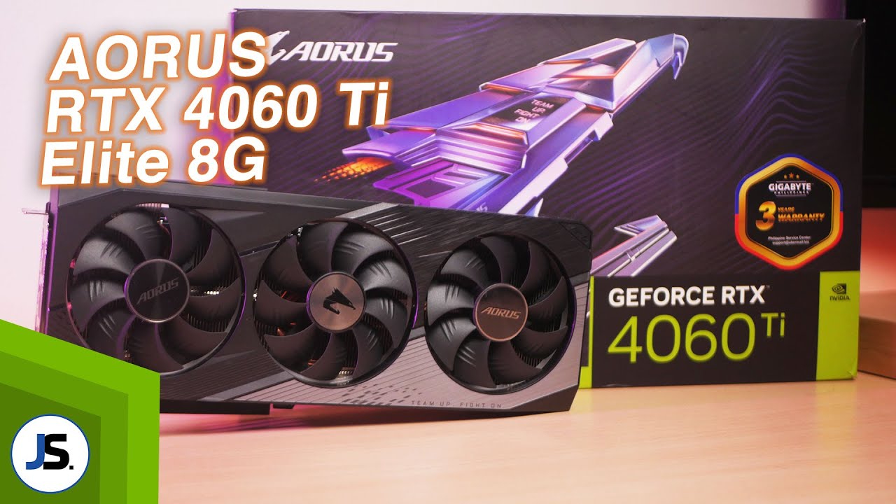 Fast, Cool & Quiet - Aorus RTX 4060 Ti Elite 8G Review - YouTube