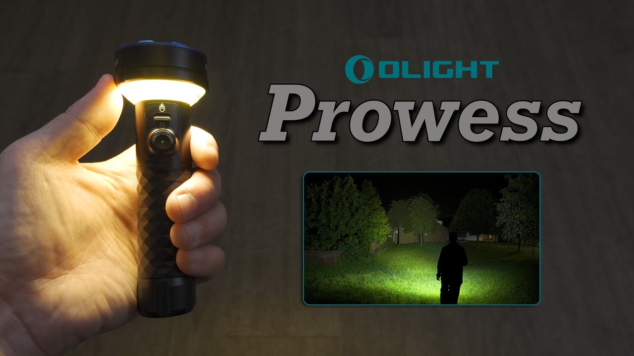 OLIGHT Prowess - 5000 lumens Flashlight & Lantern in one! Magnetic