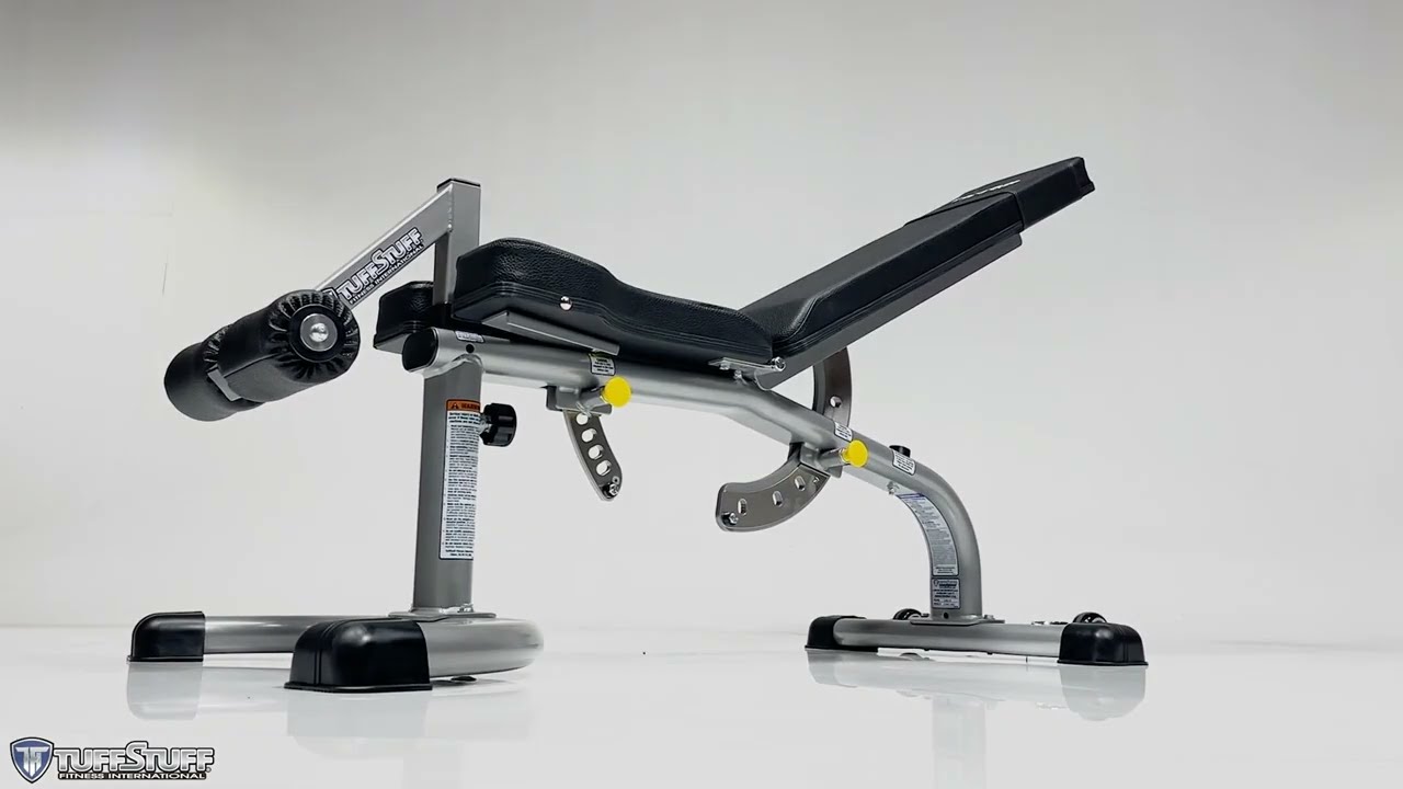 TuffStuff CMB 375 Multi Purpose Bench | Fitness Direct - YouTube
