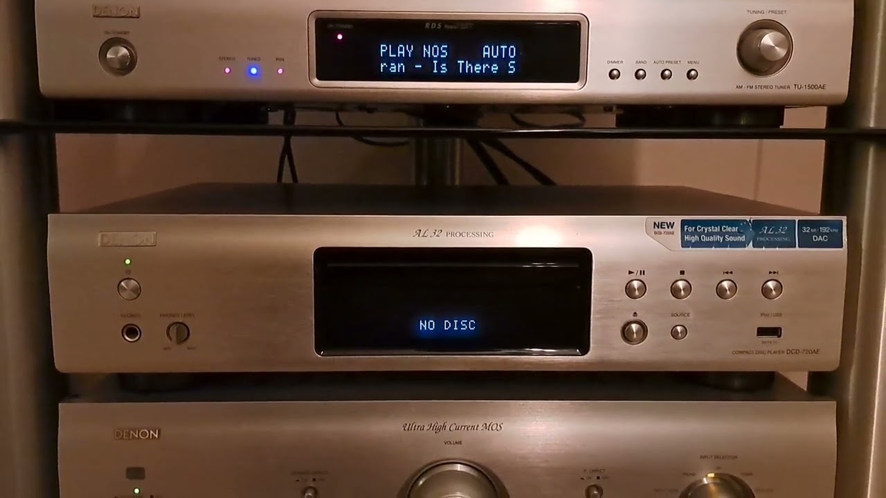 Denon AM-FM STEREO TUNER TU-1500 AE - YouTube