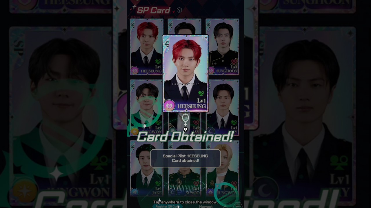 ENHYPEN WORLD SP CARD 🥹 special card #Jungwon #Heeseung #Jay