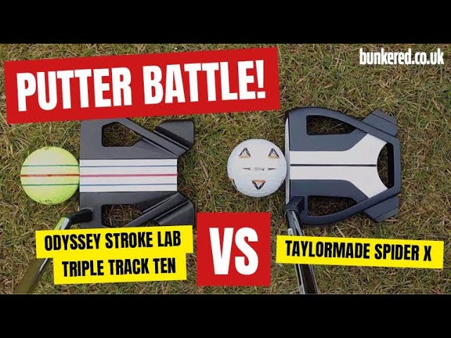 PUTTER BATTLE! Odyssey Stroke Lab Triple Track Ten - VS