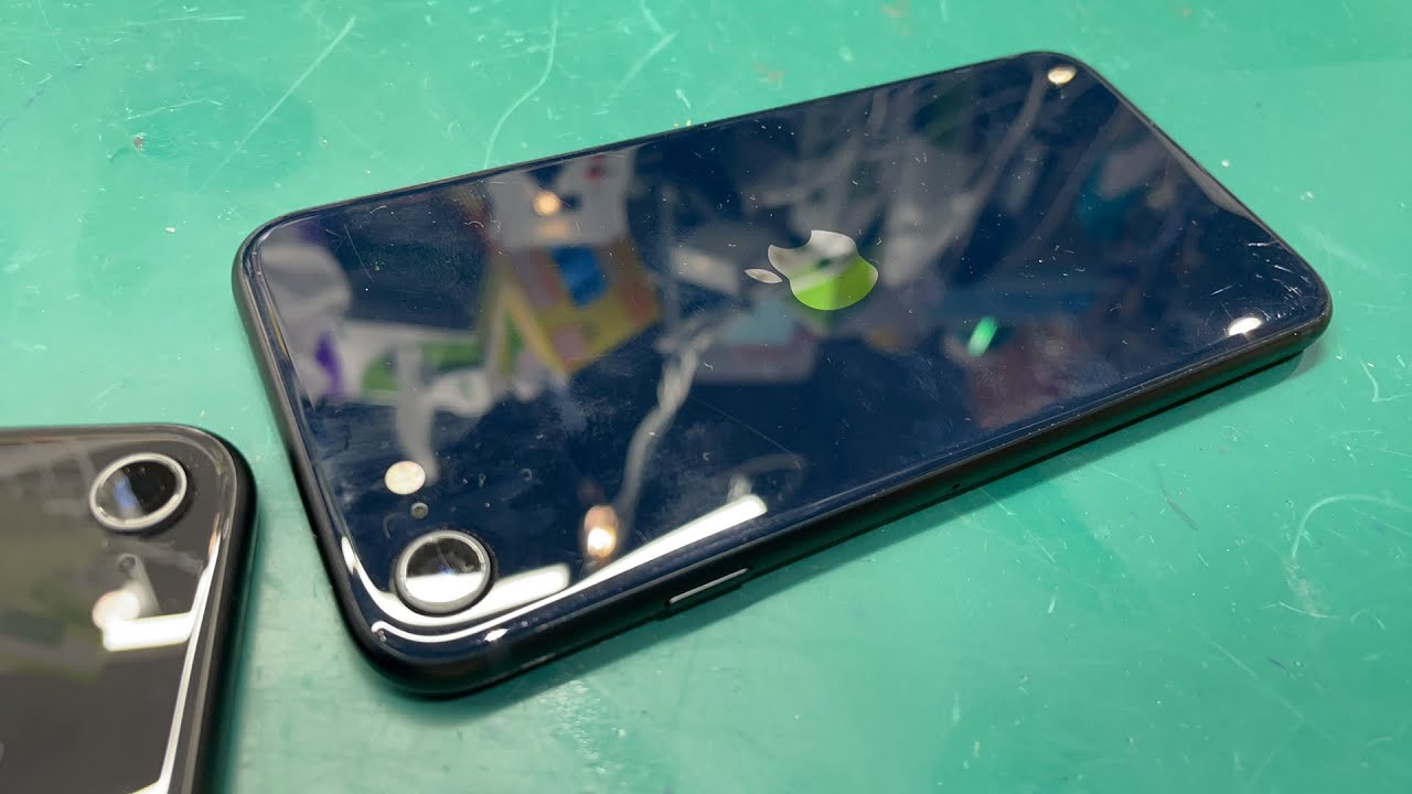 iPhone SE 3世代 repair 分解修理【アウトカメラレンズ交換】 - YouTube