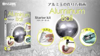 公式】アルミ玉を作ろう！知育雑貨「触れる図鑑」