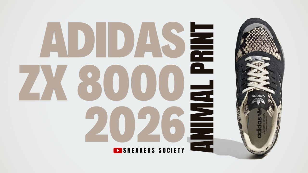 ANIMAL PRINT 2026 adidas ZX 8000 | DETAILED LOOK + PRICE - YouTube