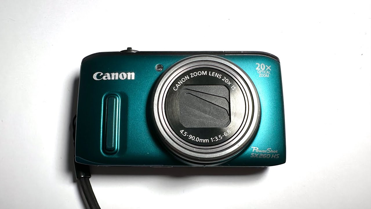 Canon PowerShot SX260 HS not working - YouTube