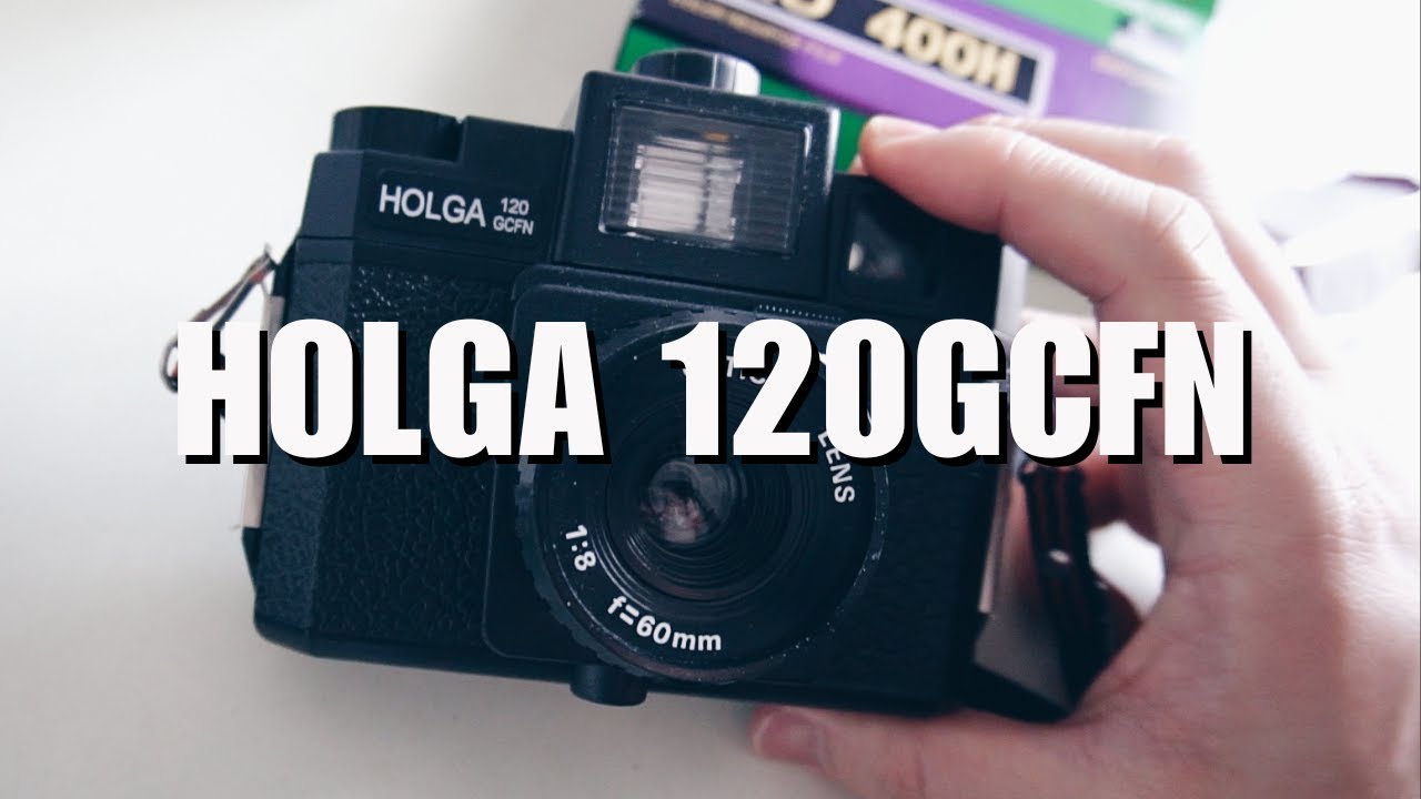 未使用品！【HOLGA 120 GCFNSET トイカメラ (ブラック)】 【公式通販】