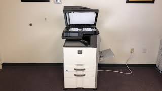 Sharp MX 3640 - YouTube