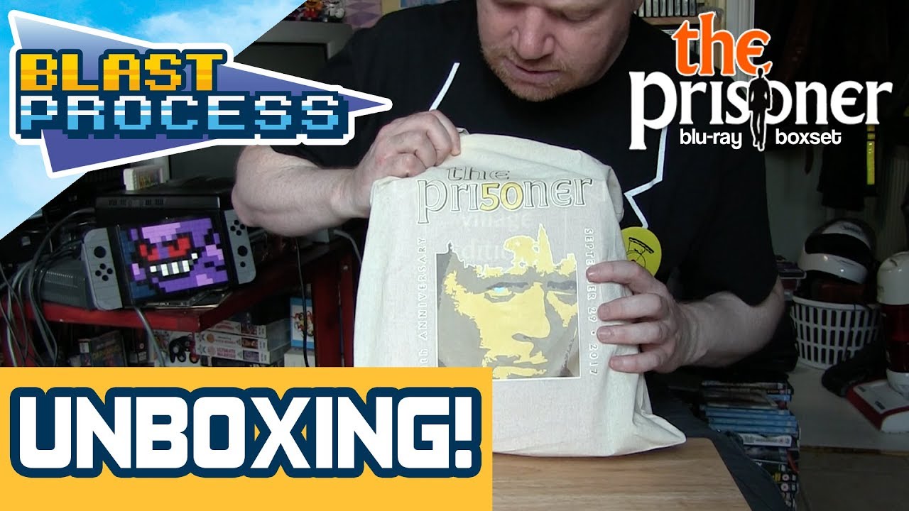 Unboxing The Prisoner 50th Anniversary Blu-Ray Boxset - YouTube