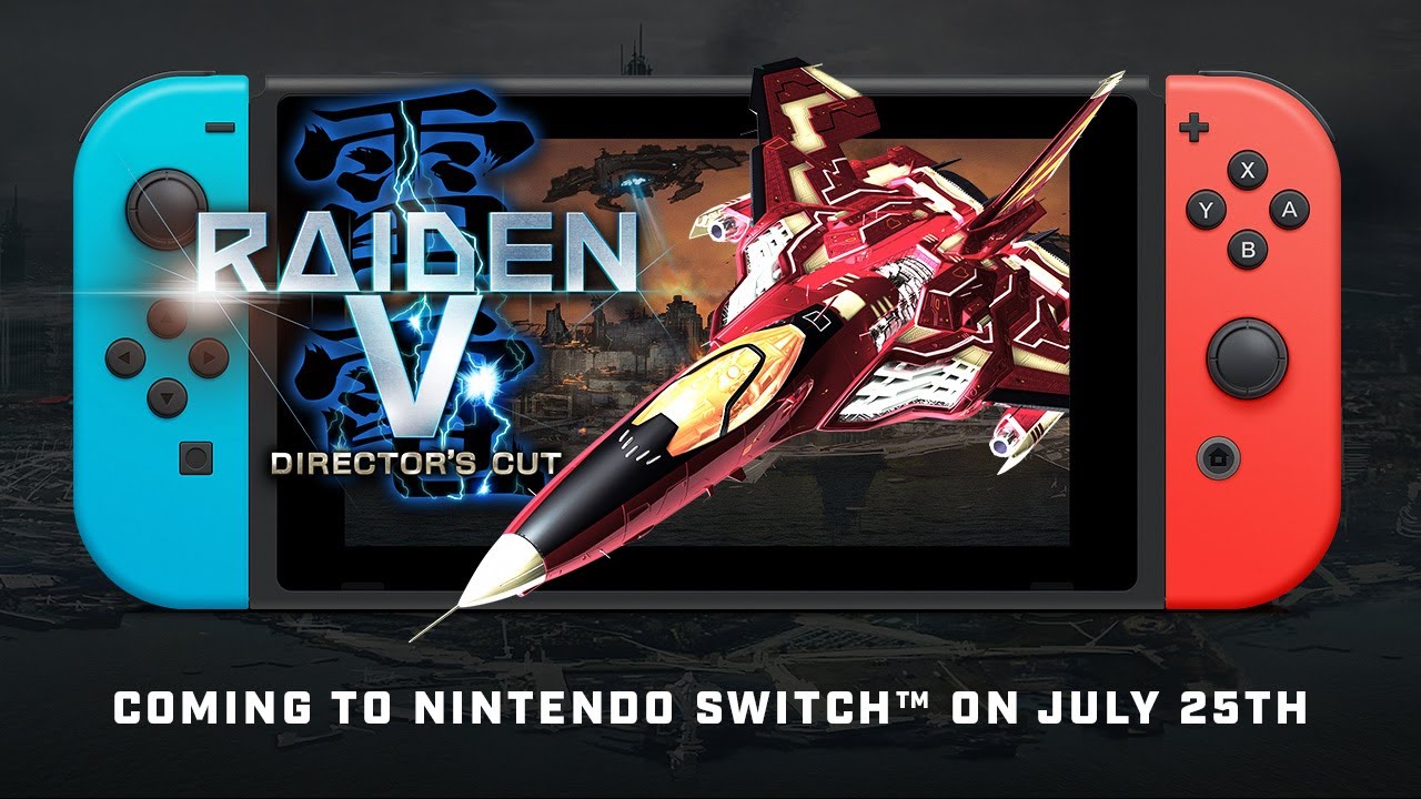 Nintendo Switch™ Raiden V: Director's Cut is LIVE, Let The Battle
