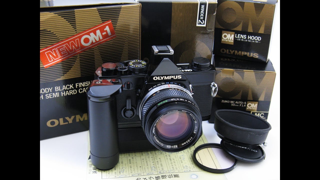 修理完了：OLYMPUS OM-1n + WINDER 2 + MC-Zuiko 50mmf1.4 - YouTube
