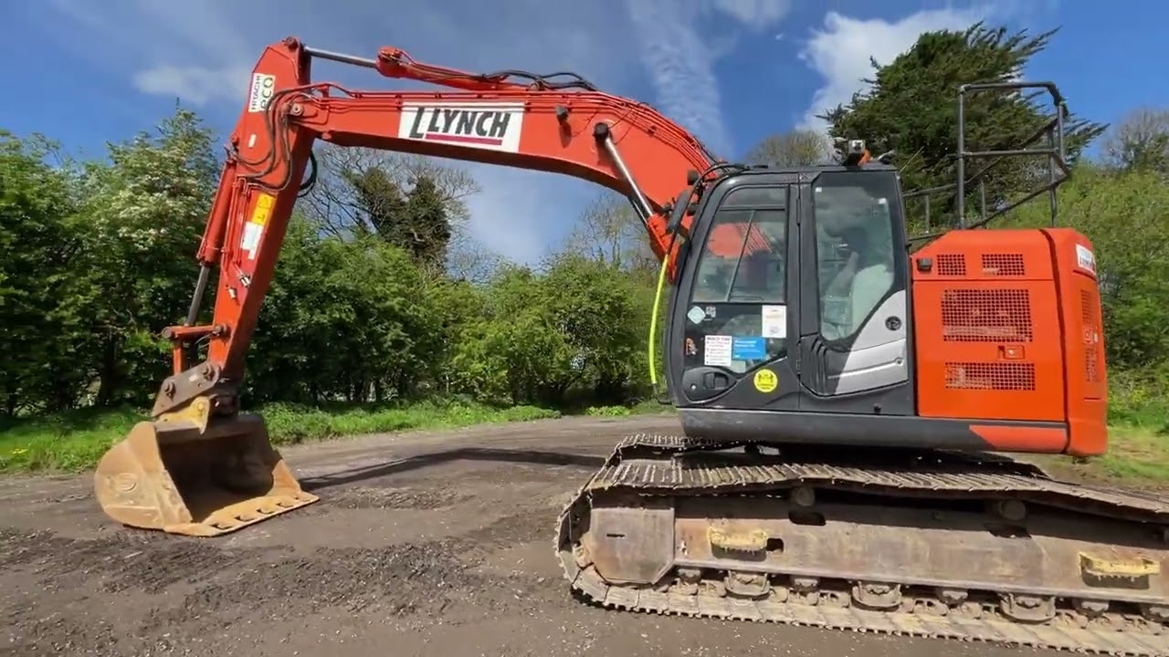 2018 HITACHI ZX225 25076Z Crawler Excavator - YouTube