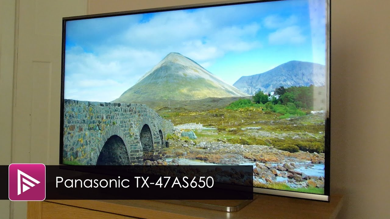 Panasonic TX 47AS650 LED TV Review - YouTube
