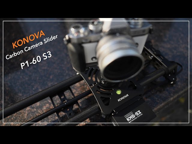 KONOVA 電動 カーボンスライダー P1-60 S3 のご紹介 - YouTube