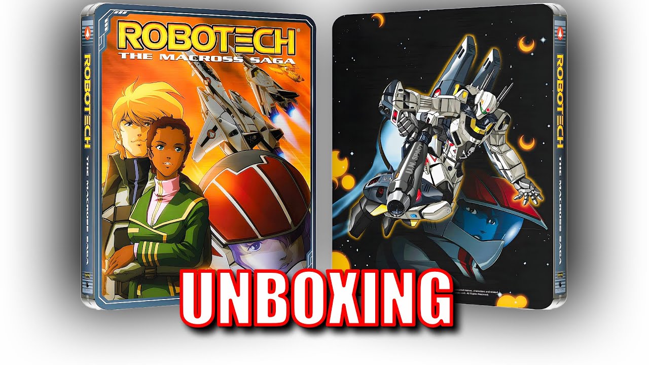 Robotech The Macross Saga Steelbook Unboxing & Review - YouTube