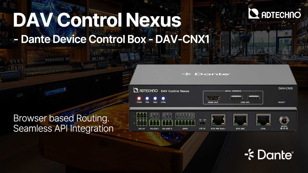 DAV-CNX1 - DAV Control Nexus