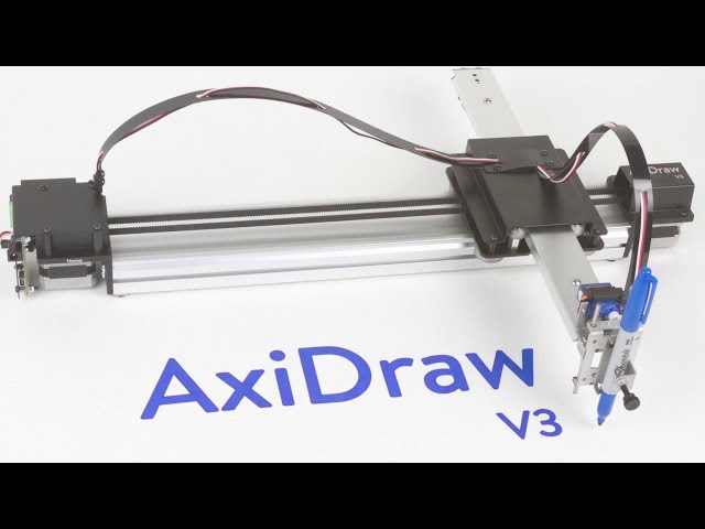 AxiDraw v3 Personal Writing & Drawing Robot - YouTube