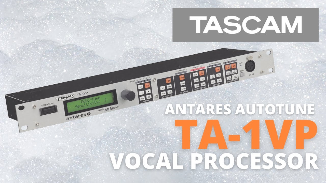 TA-1VP | antares Auto-Tune Evo搭載マイクプリアンプ | TASCAM (日本)