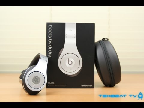 Beats by Dr. Dre Studio Silver Edition Unboxing! - YouTube