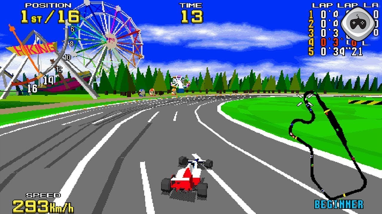 Virtua Racing (バーチャレーシング) by AM2/Sega (1992) - Arcade
