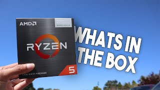 Ryzen 5 5600G Unboxing | What's in the box - YouTube