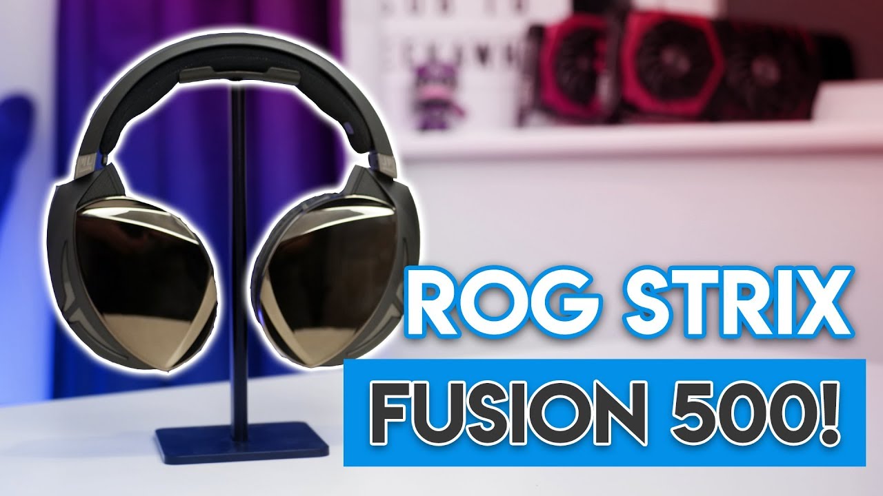 ASUS STRIX Fusion 500 RGB Review - A Little Underwhelmed?! - YouTube