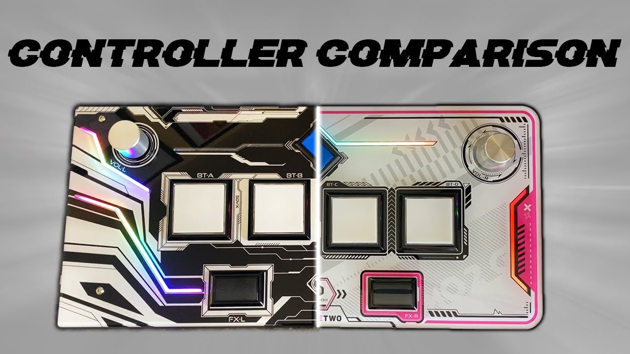 Sound Voltex Controller Design Comparison [Yuancon x FauceTwo