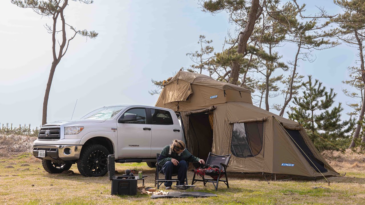 Camping with your dog in the coveted roof tent | Tundra