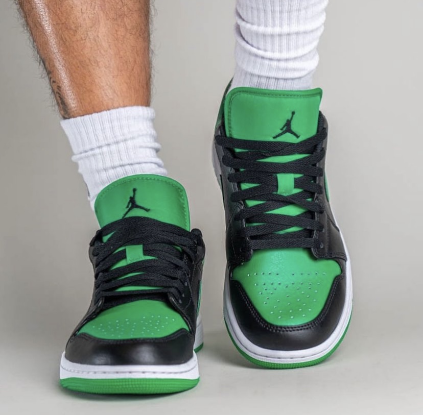 エア ジョーダン1 ロー “ラッキーグリーン” 着用画像公開！ | 8469