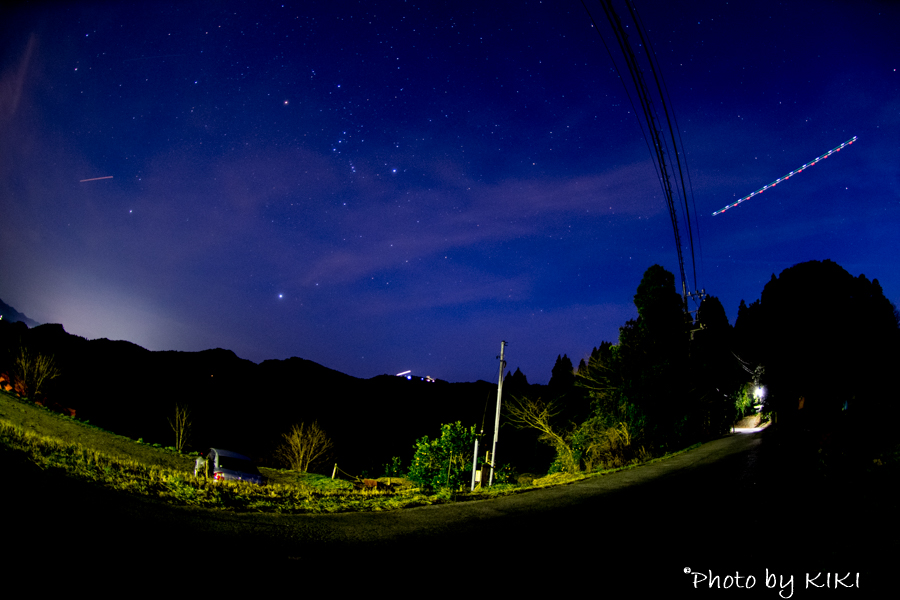 NikonD5300 輝く星空タイムラプスを撮ってみました | KIKI Photo Studio