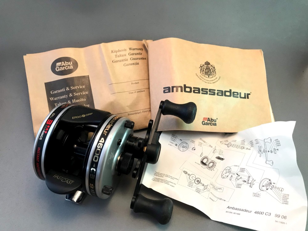 Ambassadeur 4600 C3 – Refurbished – Anglers Paradise Reel Repair