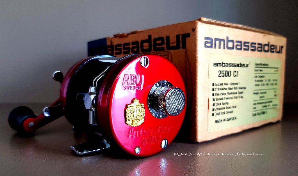 Ambassadeur 2500CI (A-A25-0CI-M-020-N-C) – My Tackle Box, Abu