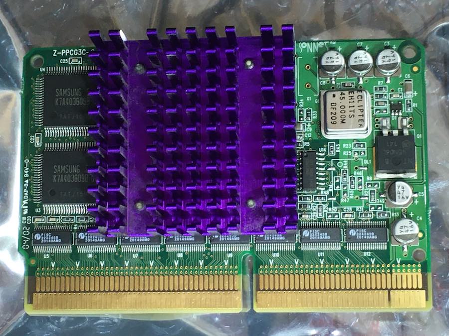 Sonnet Crescendo 450MHz G3 Processor Card – Apple Rescue of Denver