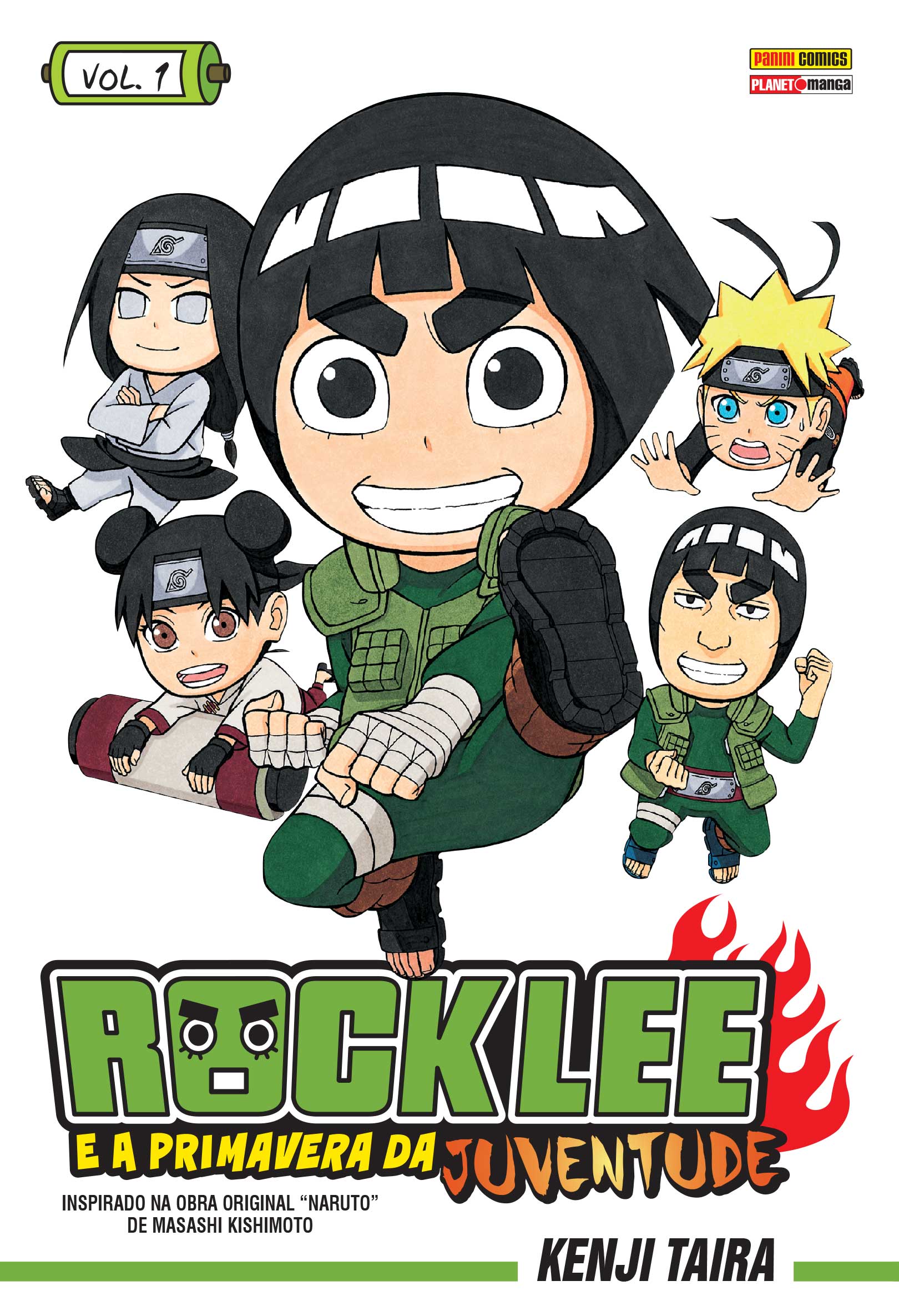 Rock Lee e a Primavera da Juventude | Biblioteca Brasileira de Mangás