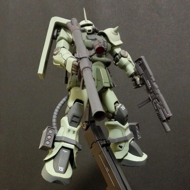 GUNDAM FIX FIGURATION ZEONOGRPHY #3005a ザクIIF2型(グリーン