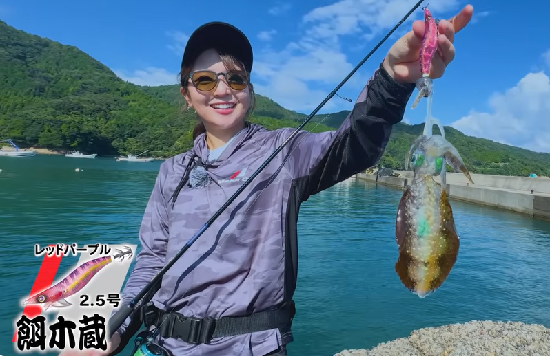 テツ川上＆あんにょん】秋のエギング入門に、こんな実釣動画はイカが