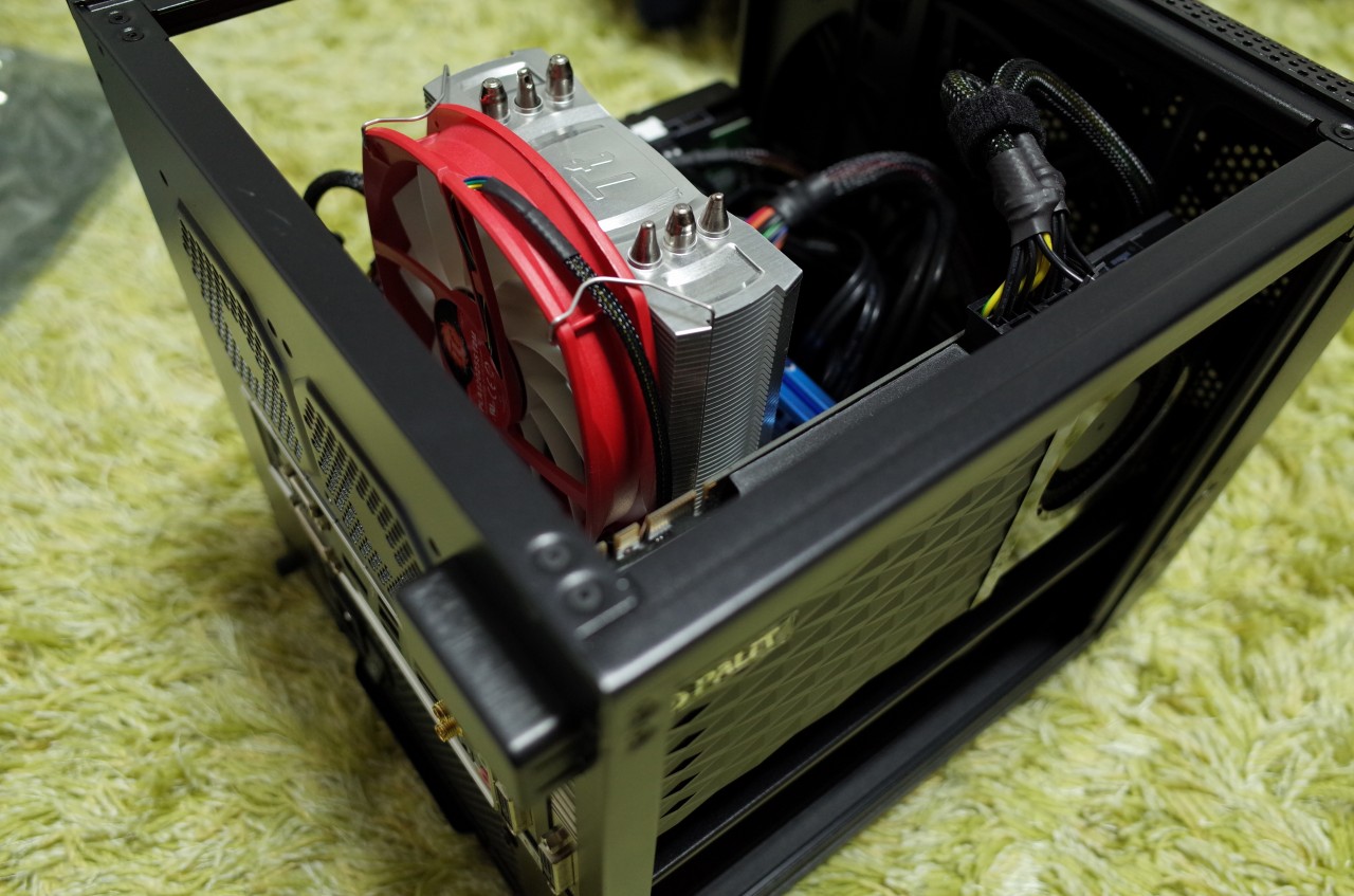 Mini-ITXでメインマシンを組みました -Intel Core i7 4790KとAsus Z97I