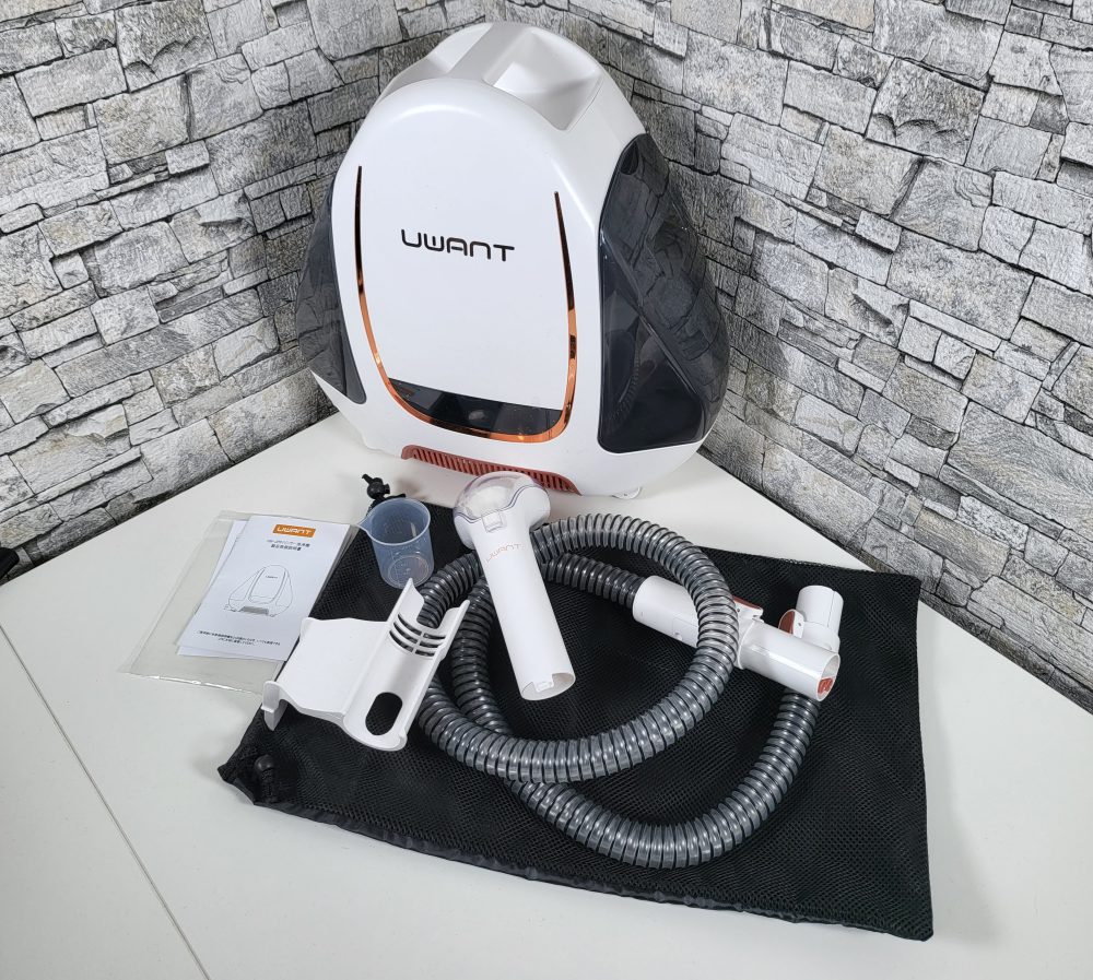 ソファやカーペットを簡単洗浄！UWANT B100-Jレビュー【使い勝手を検証