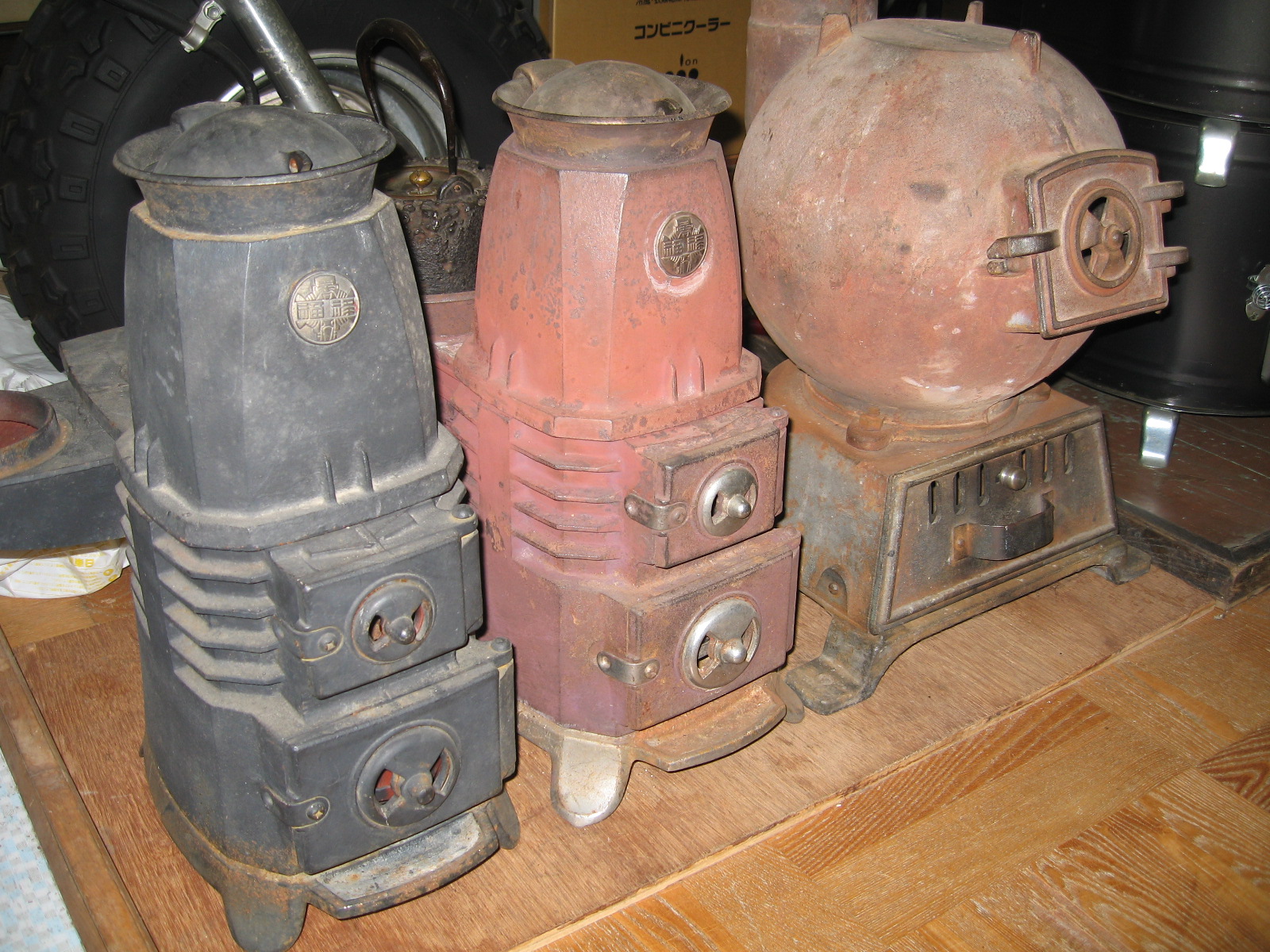 珍発見！五右衛門風呂に貯炭式ストーブ・・・etc. | 煙筒の横山