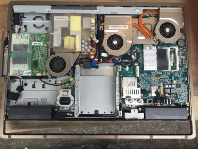 SONY VAIO PCV-A1116N HDD、ファン交換