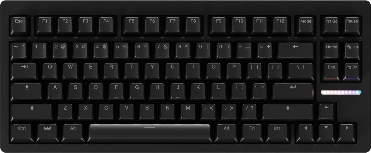 ラピッドトリガーの始祖Wootingが80％キーボード「Wooting 80HE」発表