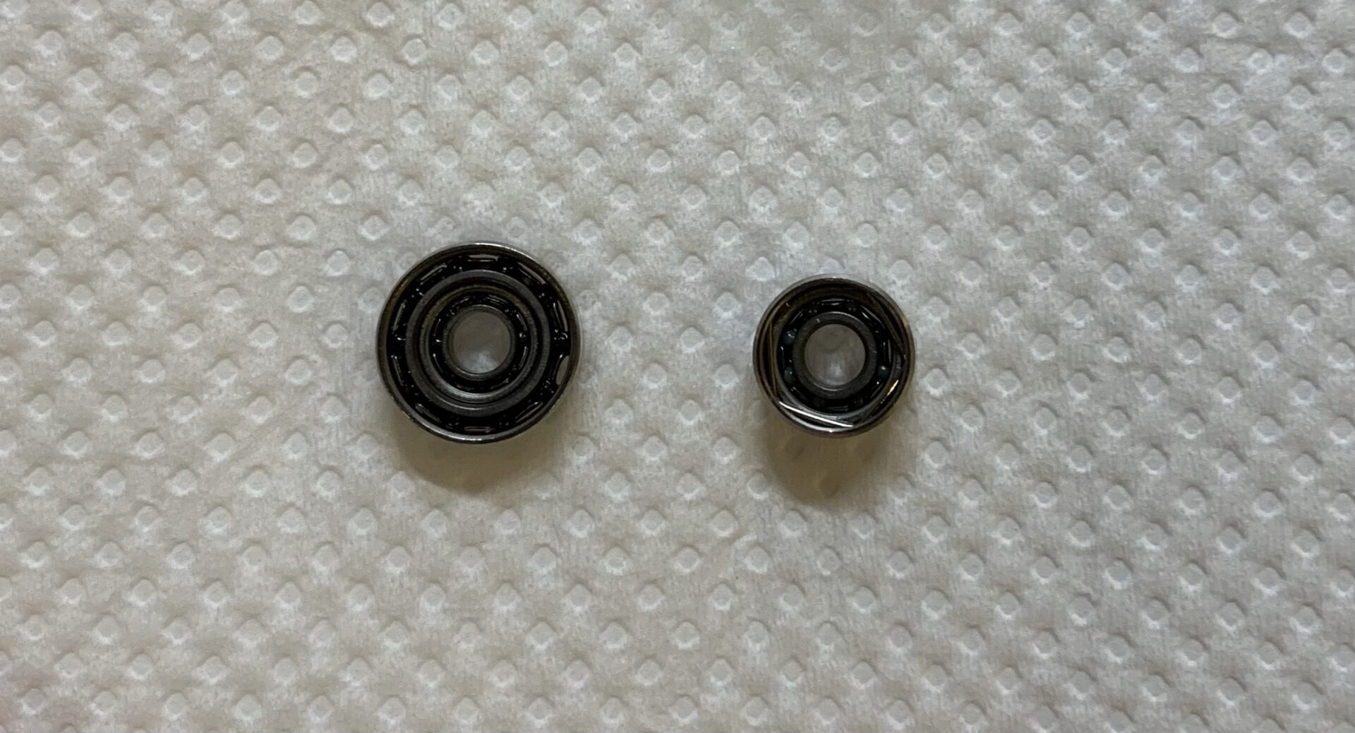 ダブルボールベアリング(IXA)を装着してみた。このベアリングだけは