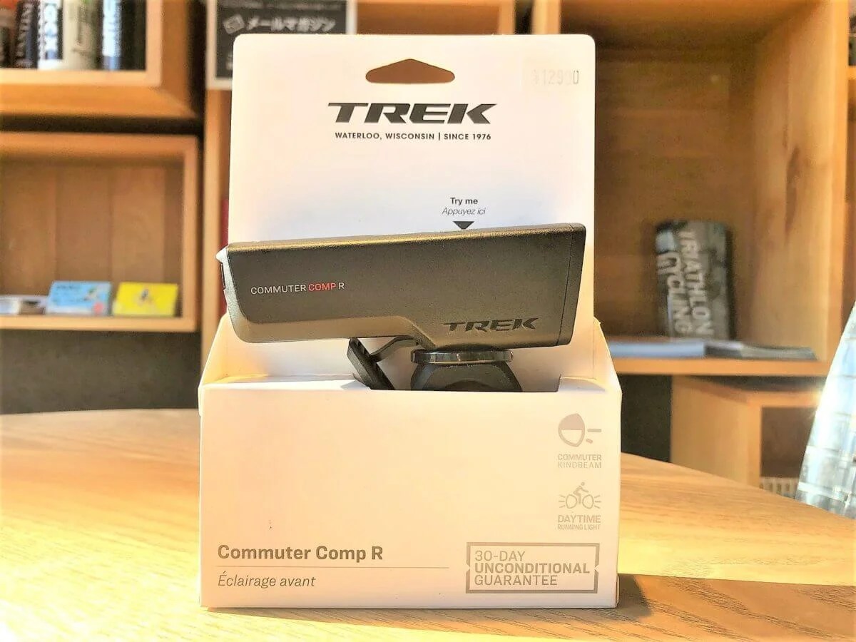 対向者にもやさしいライト】ボントレガーCommuter Comp R入荷