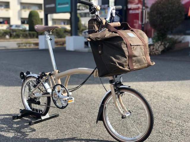 Barbour x Brompton】センスの良さが光るコラボレーションバイク入荷