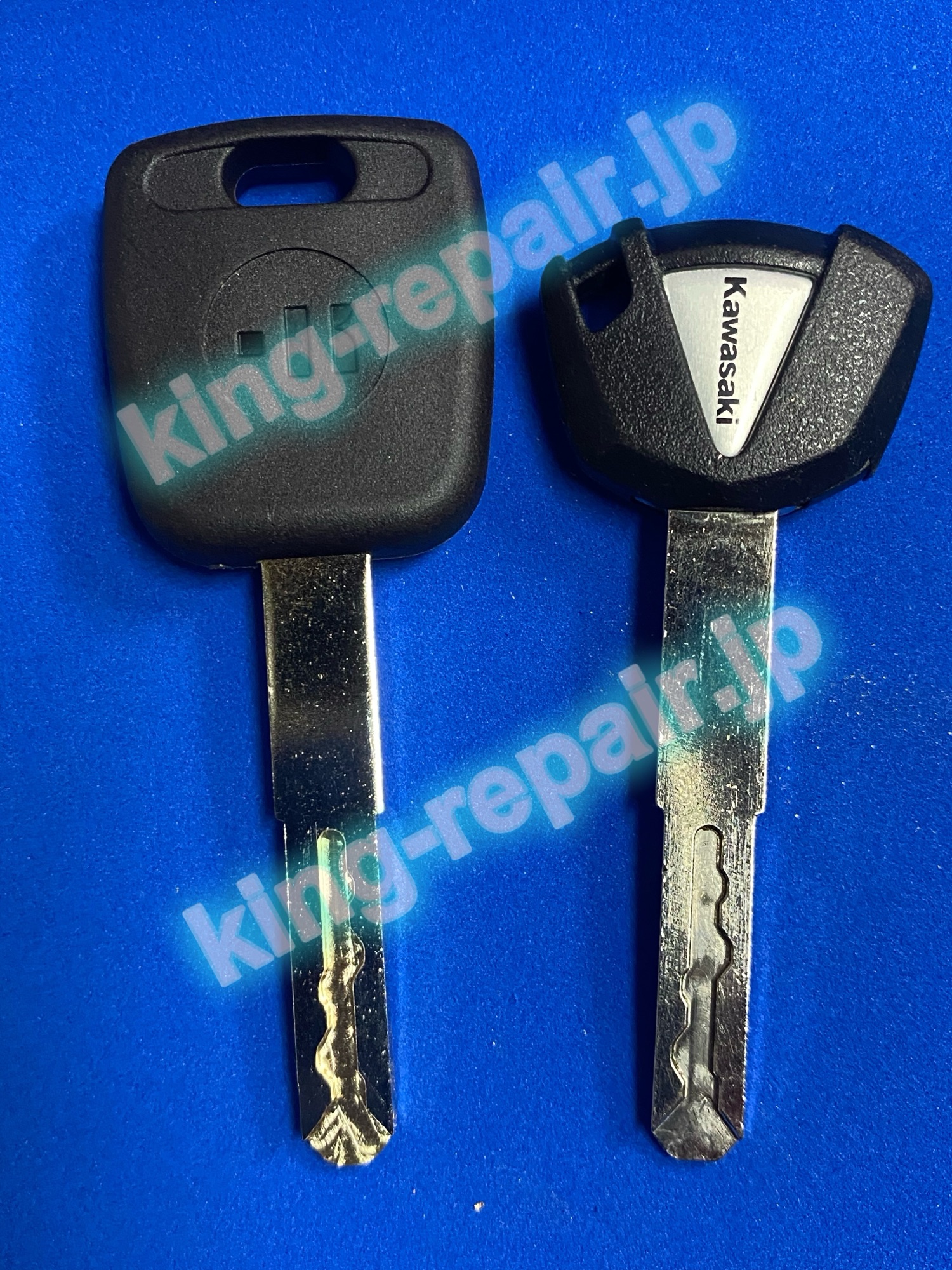 カワサキ【ZX4RR/ZX4R SE】内溝ウェーブキー イモビライザー対応