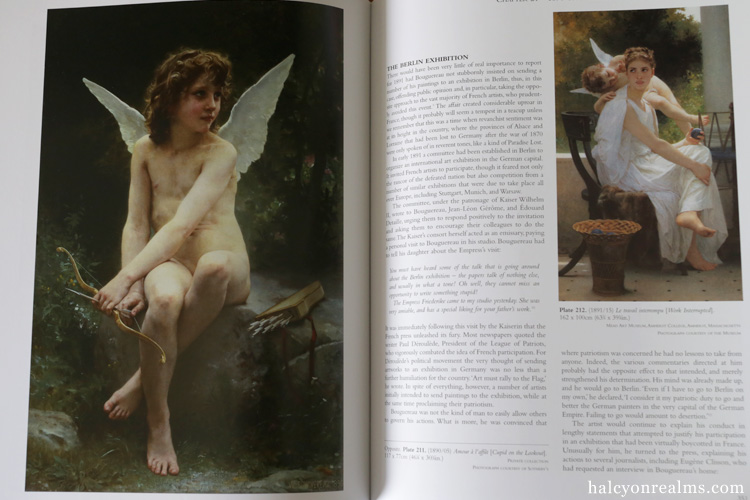 William Bouguereau : His Life and Works Art Book Review - Halcyon