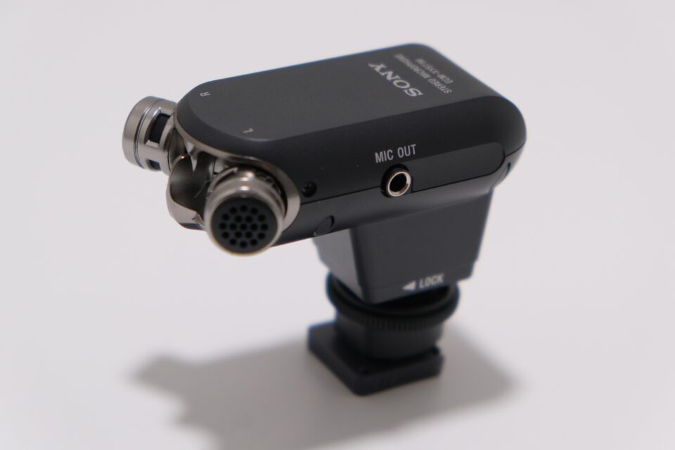 カメラ・ビデオで手軽に高音質！ソニーのステレオマイク「ECM-XYST1M